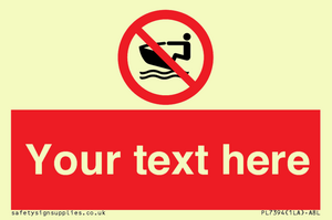 Custom No personal water craft